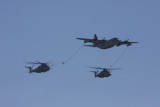 CH-53s Mock Refueling