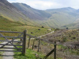 heading towards black sail hut