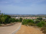 approaching san justo de la vega (astorga in distance)