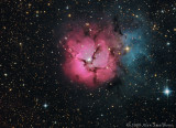 M20 - The Trifid Nebula