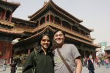 Janine and Hy at Lama Temple