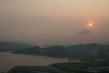 Sun setting over Tseung Kwan O