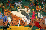 Mural at Recife Airport