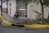 Black Man in Doorway