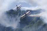 Guinot Wing Walkers over Laxey Bay