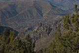 The mountains before Granada