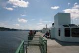 Looking Back to Bremerton on the Walla Walla Ferry