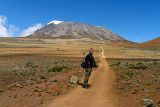 Long walk to Kibo (the air is really thin at 4400 m)