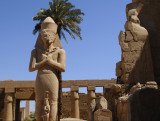 ramsesII et Nefertari  Karnac