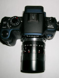 Panasonic G1 and Fuji 50mm f1.4 TV lens