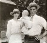 Mimi, Granddaddy, mother.  1919
