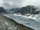 Lac gel proche du Fjord Geirenger