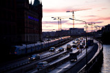 Stockholm Harbour Sunset