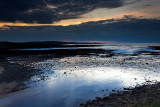 Creegh River meets the Sea