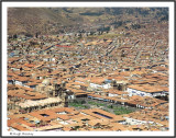 PERU - CUZCO CITY VIEWED FROM SACSAYHUAMAN