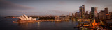 Sydney Opera House and Cityscape from Harbour Bridge