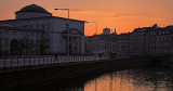 Sunset Christiansborg Palace Church