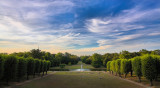 Frederiksberg Have at  sunset