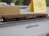 NYC Heavy Duty Flatcar based on a heavily reworked Athearn HD flat by Edward Sutorik.