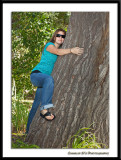 My daughter the tree hugger ;^)