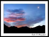 Moon above the Rockies…