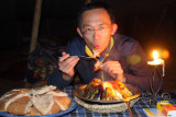 Food in Nomad - tent  (with Recipe)