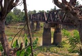 Battambang; along the river