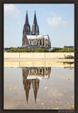 Reflection of Cologne Cathedral