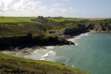 Lundy bay from Trevan