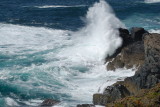 wild sea on Gurnards head