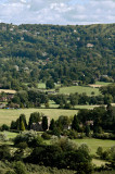 Colwall church from Oyster Hill