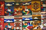 Otavalo market tapestries