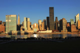 City in the morning