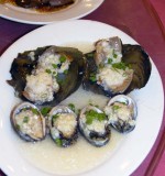 Steamed Abalone  and Scallops with Sweet Garlic  清蒸鲍鱼扇贝 8496.jpg