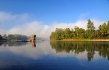 The Drina river, Serbia