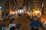Market Stalls Inside the Temple