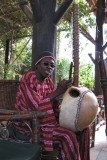 Man Playing a Kora