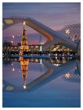 City of Arts at dusk