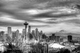 Seattle,WA  (B n W Version)