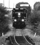 2391 leads the East local down Viley Hill, just outside of Lexington KY