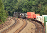 Early morning intermodal 