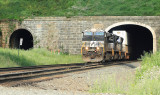 Westbound intermodal at Tunnel Hill 