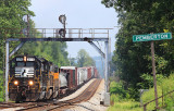 Southbound NS 143 at Pemberton TN 