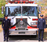 Honors for a Firefighter