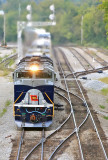 NS 111 heads South out of Danville after a quick stop for fuel. 