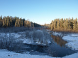 Fresh Snow and Early Morning Sun