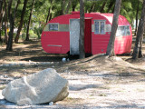 Pink  Camper