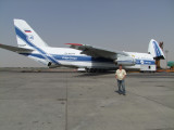 1408 30th September 08 Me on the ramp at Sharjah Airport.jpg