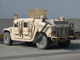 0931 28th October 08 Iraq bound Humvee at Sharjah Airport.jpg