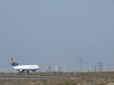 1254 19th November 08 Lufthansa ready for departure at Sharjah Airport.jpg